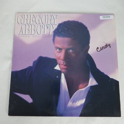 Gregory Abbott Shake You Down LP Vinyl Record Album