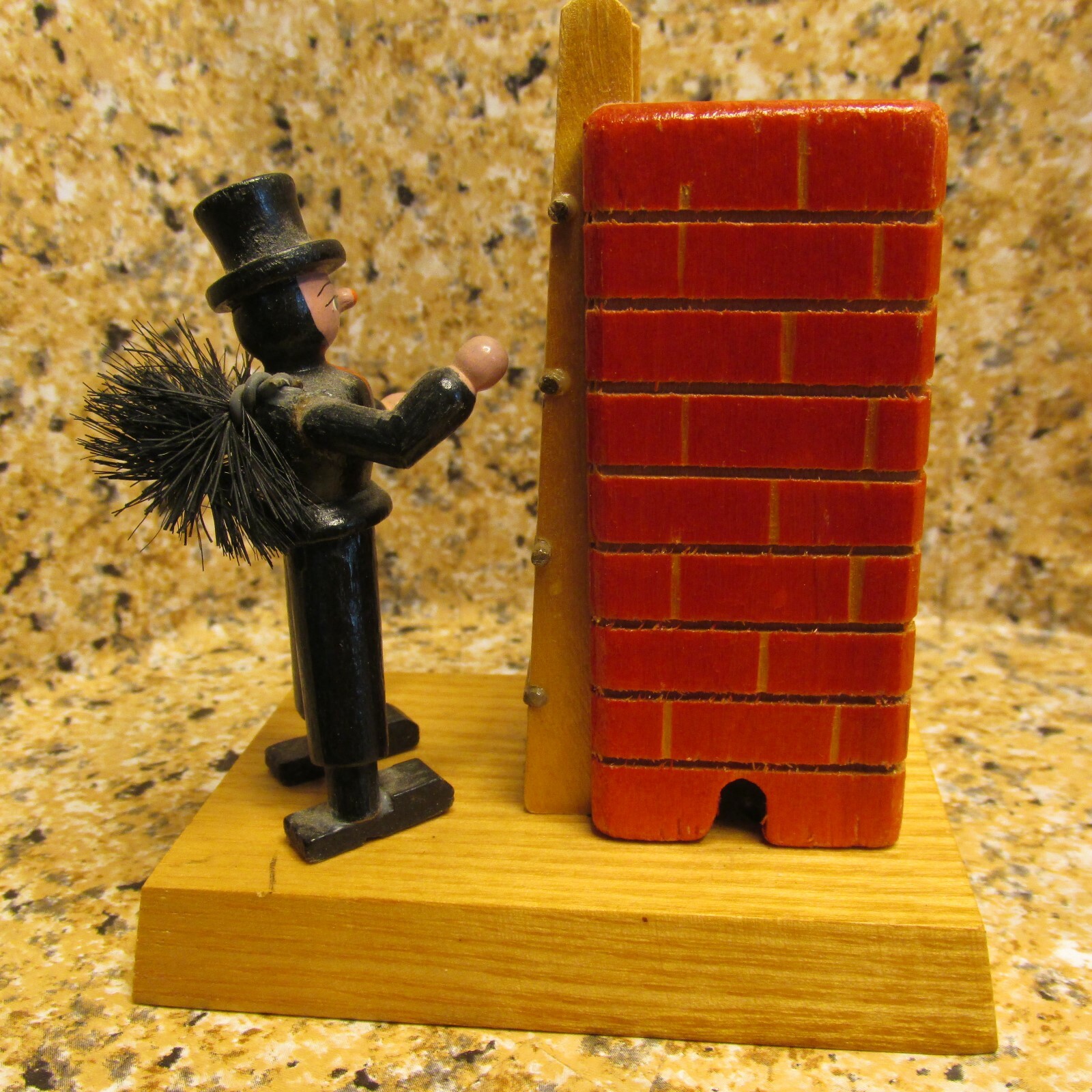 Mega RARE - GERMAN DEMOCRATIC REPUBLIC - Chimney Sweep Incense Burner