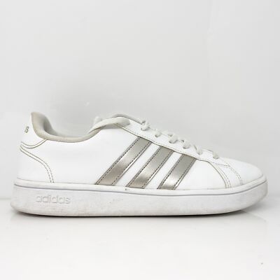 

Adidas Womens Grand Court Base EE7874 Белая повседневная обувь Кроссовки Размер 8.5, Белый, Grand Court Base