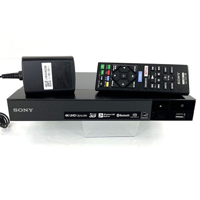 Sony BDP-S6700 4K Upscaling 3D Blu-Ray Disc Player Streaming with Remote TESTED