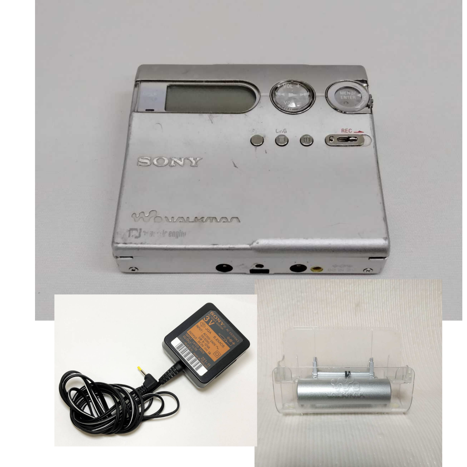 SONY ソニー MDウォークマン MZ-B100 MD再生ok その他動作未確認 現状