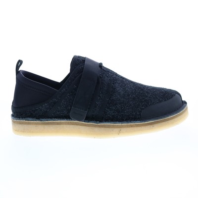

Clarks Trek Taiyo 26165983 Мужские черные парусиновые лоферы и повседневная обувь без шнуровки, Черный, Clarks Trek Taiyo