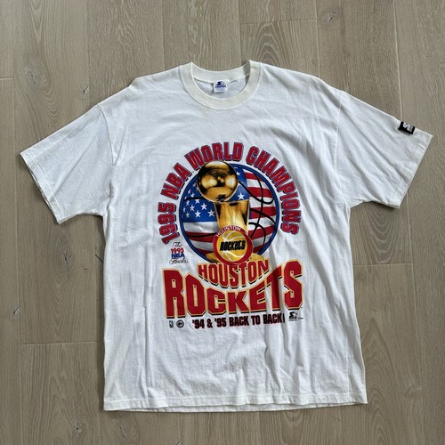 Vtg Starter Houston Rockets 94' 95' Back To Back
