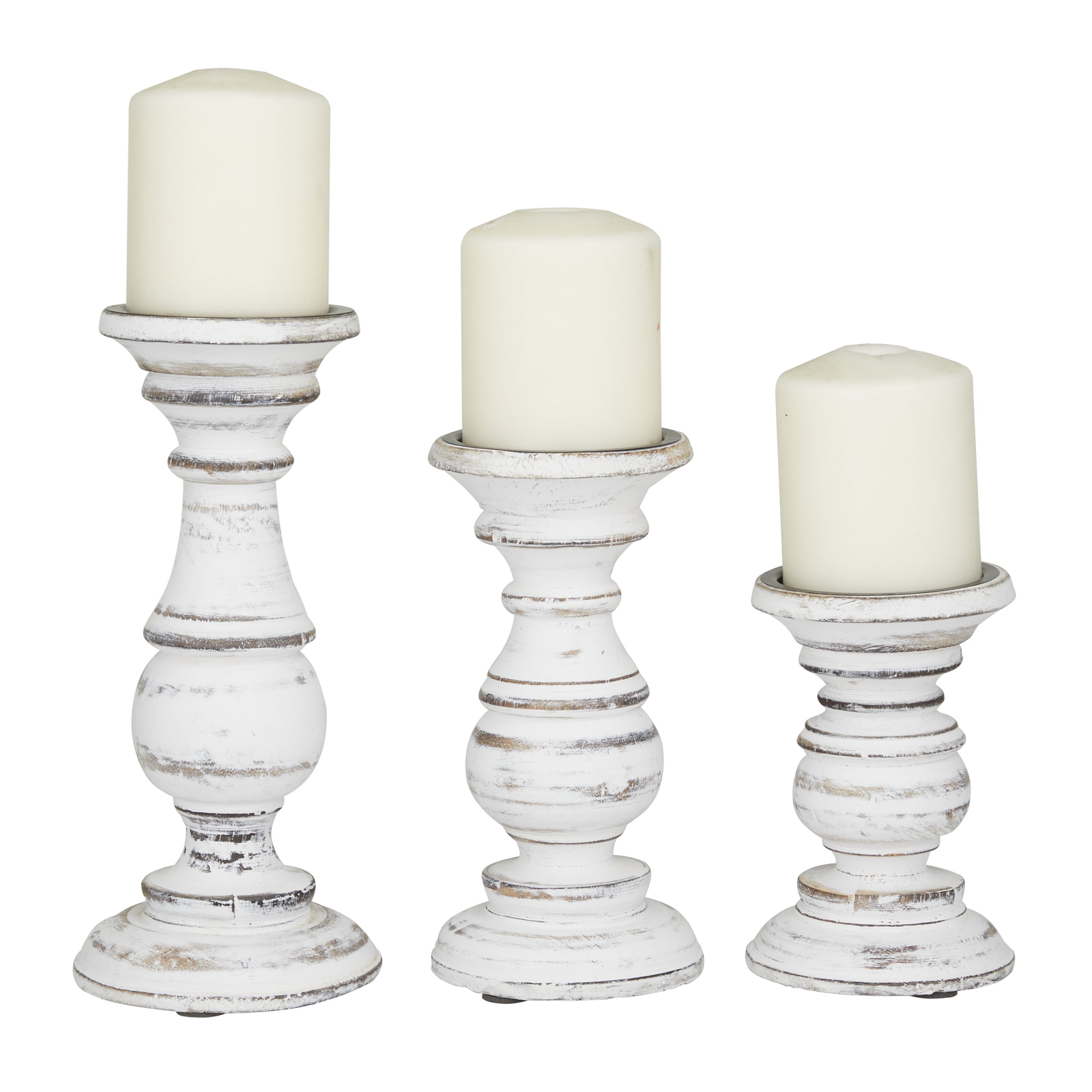 Set Of 3,white/rose Blush Finish Us