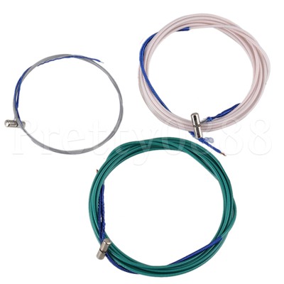 Steel Wire And Nylon Zither Strings 1-21 Strings for 163 Zither Multicolour