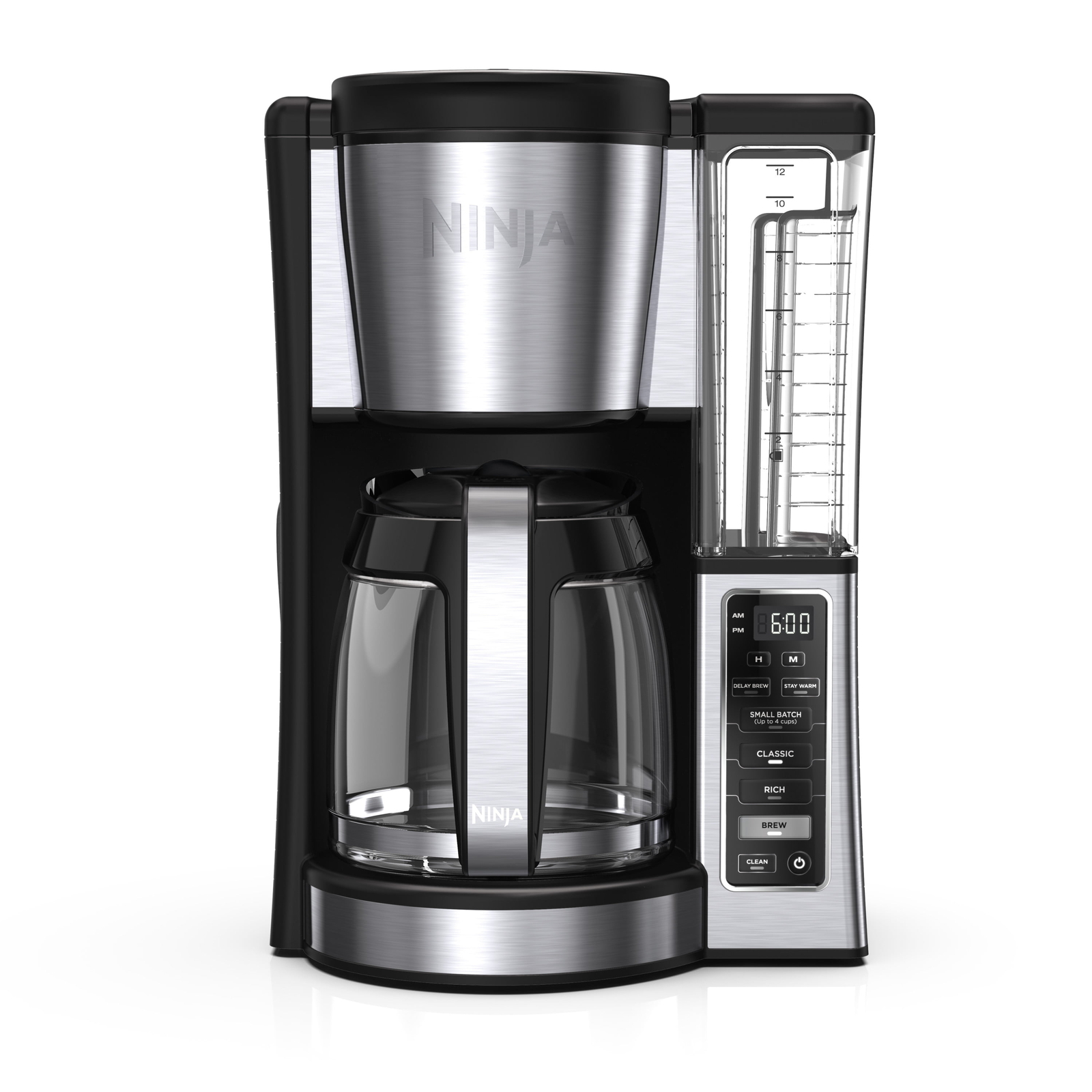 Ninja&reg; 12-Cup Programmable Coffee Maker, Glass Carafe, Stai