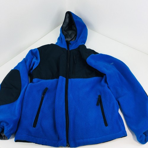 COLUMBIA Youth Sz 14/16 Omni-Shield Waterproof Jacket Hooded Fleece Lined    JT