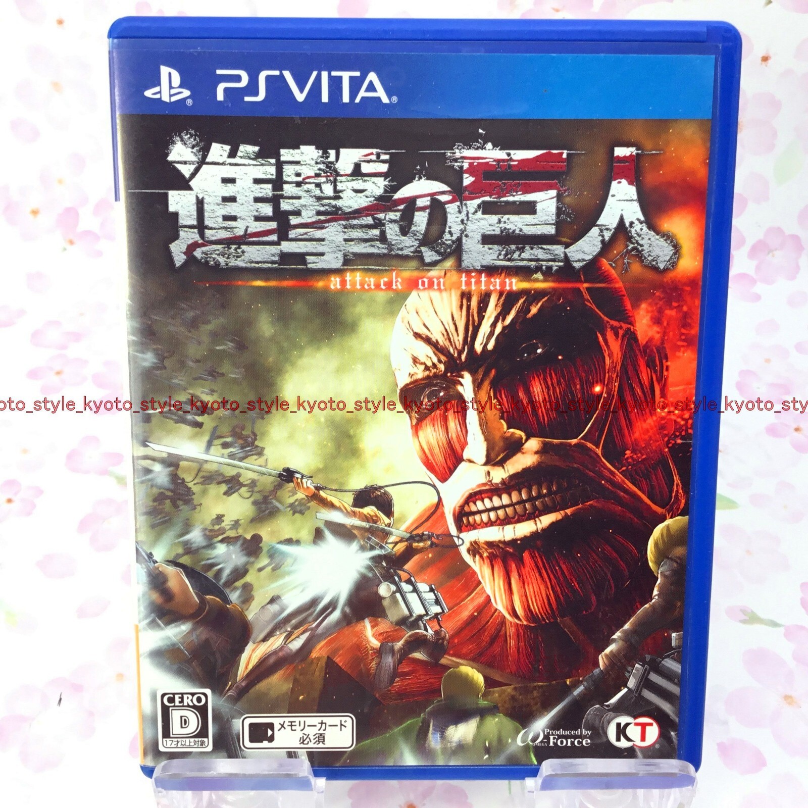 PlayStation®Vita 進撃の巨人カセット付 Playstation vita 進撃の巨人2 - メルカリ