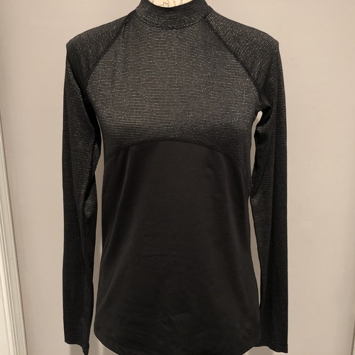 nike pro warm sparkle top