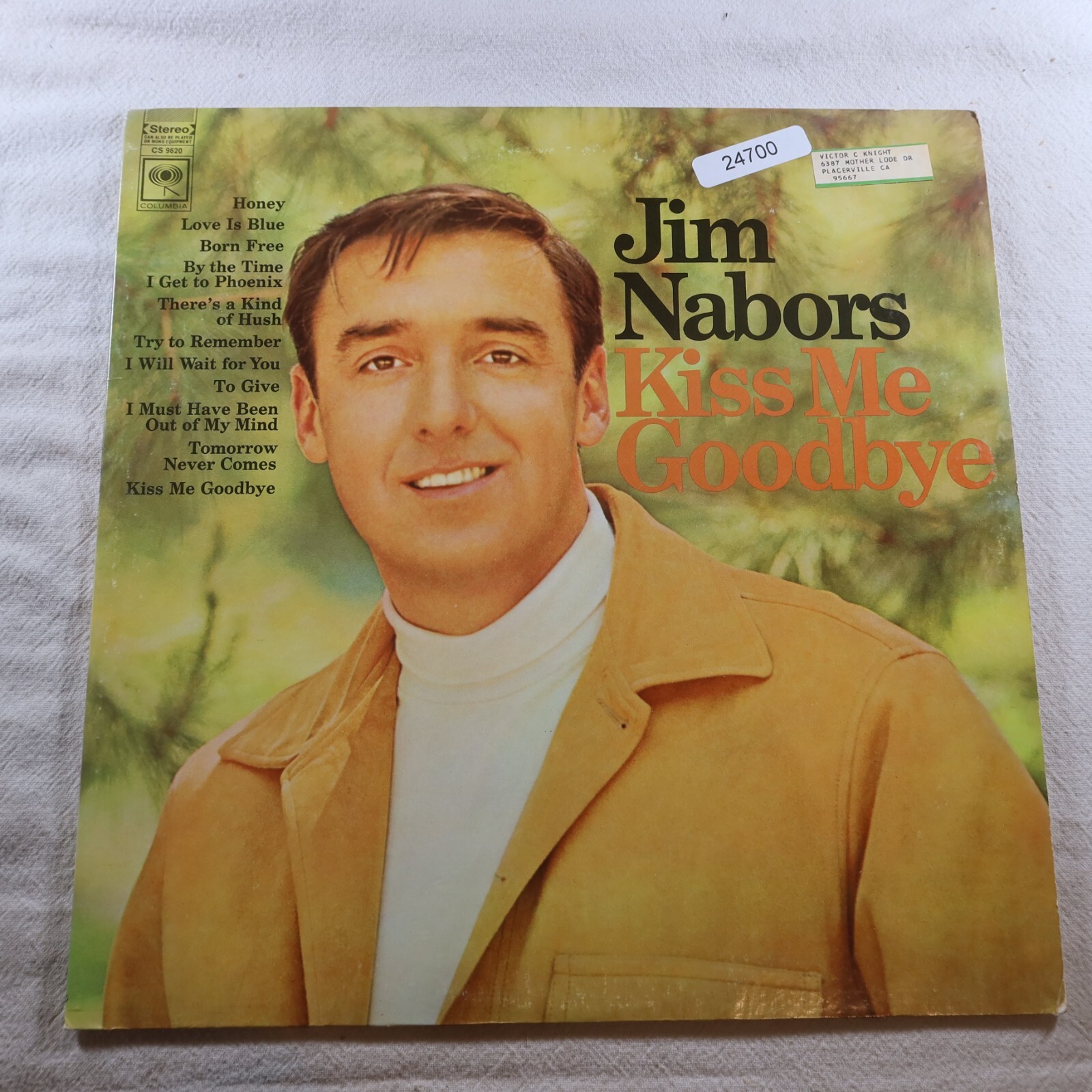 Jim Nabors Kiss Me Goodbye Album Record Album Vinyl LPのeBay公認海外通販｜セカイモン