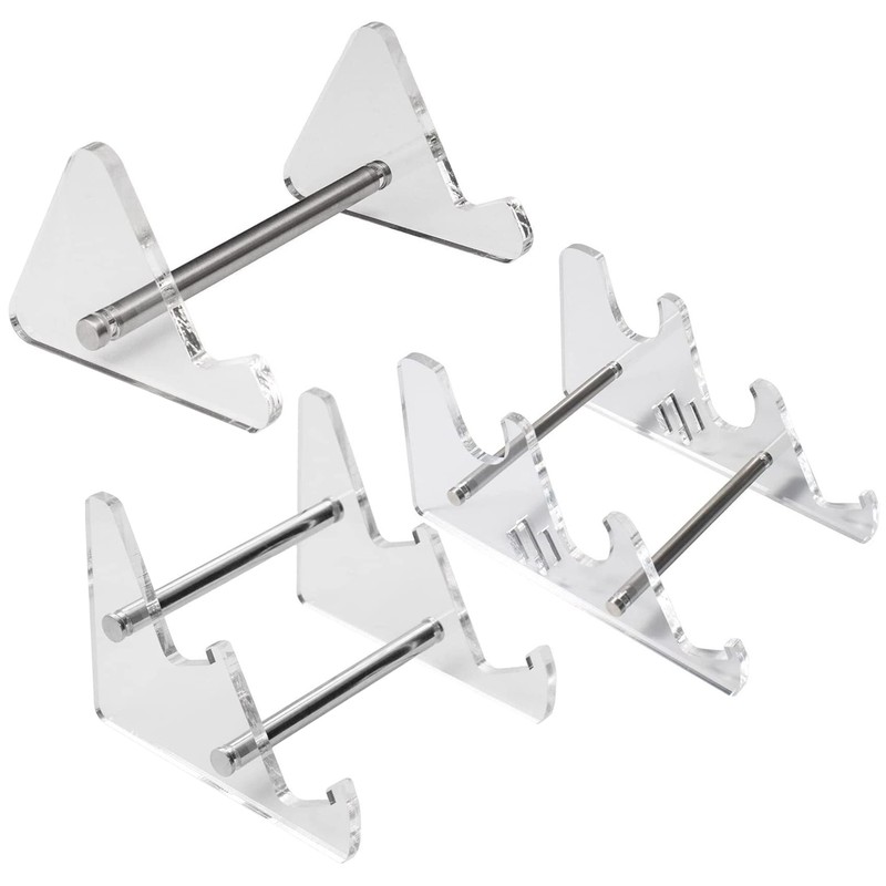 Mechanical Keyboard Holder Stand with 1/2/3-tier Transparent Display holder