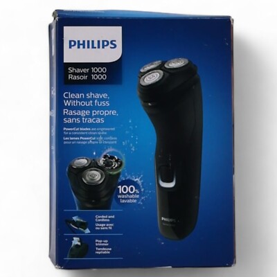 Philips Series 1000 Dry Electric Men Shaver & Trimmer (Untested)