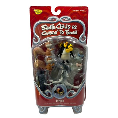 Memory Lane Santa Claus is Comin' To Town Topper Action Figure Monster Trees New