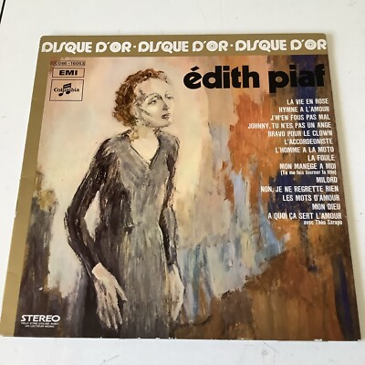 Edith Piaf - Le Disque D'or De Edith Piaf - 12'' vinyl LP album 2C066-16053