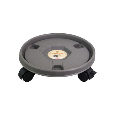 Round Plant Stand Plant Caddy with Wheels Heavy Duty Pot Rolling Stand Base