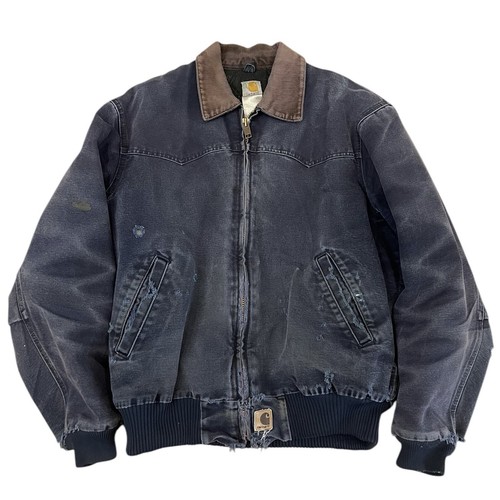 Carhartt デトロイトサンタフェジャケット　J14 SPC Vintage Carhartt J14 MDT Santa Fe Canvas Quilt Lined Jacket