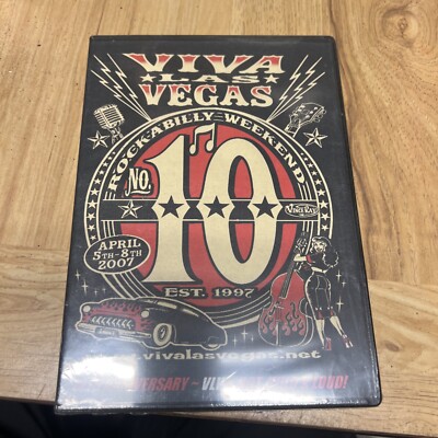 old dvd movies Viva Las Vegas New Old Stock Rockabilly Un Opened 10 Anniversary