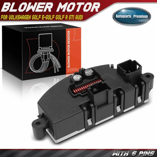 Blower Motor Resistor for Volkswagen Golf e-Golf Golf R GTI Audi S3 TT Quattro