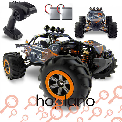Overmax Großes Ferngesteuertes RC Allrad Auto Amphibien 4x4 45kmh 1:12 X-Wave
