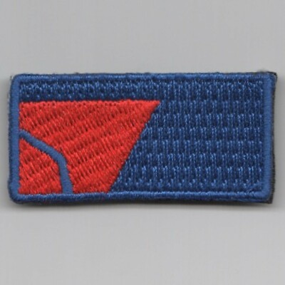 FSS Delta Airlines Logo Blue Guard Pilot Sleeve Hook & Loop Embroidered Patch