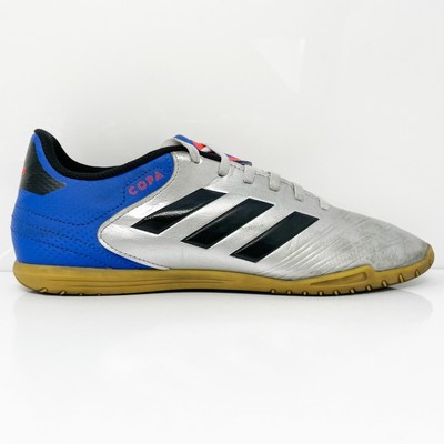 

Adidas Mens Copa Tango 18.4 DB2448 Silver Повседневная обувь Кроссовки Размер 8, Серебряный, Copa Tango 18.4