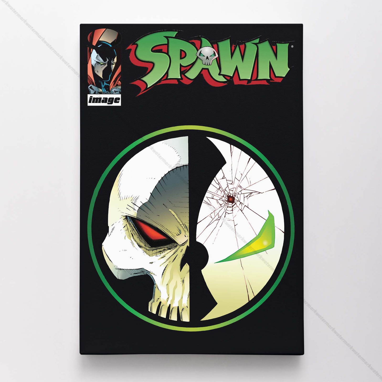 Spawn 12 Poster Canvas Comic Book Cover Art Print #A