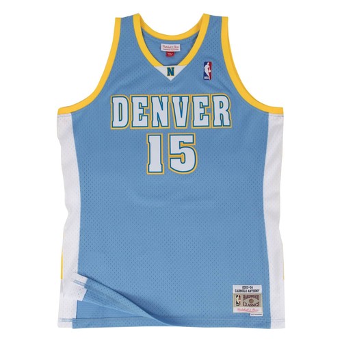 

MITCHELL - NESS NBA SWINGMAN ROAD ДЖЕРСИ DENVER NAGGETS 03 CARMELO ANTHONY, Синий