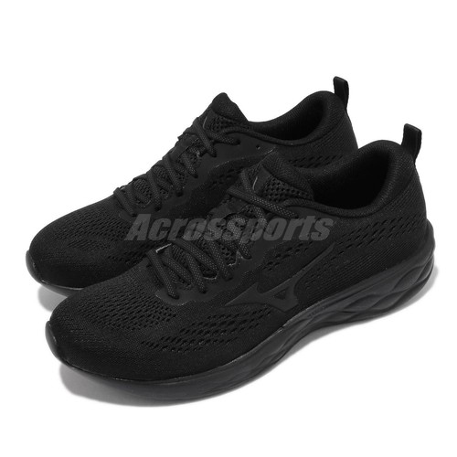 Мужские кроссовки Mizuno Wave Revolt 2 Wide Black Grey J1GC2185-11