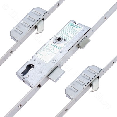 Winkhaus Cobra STV Door Lock 2 Hook Split Spindle Lift Lever 16mm Faceplate