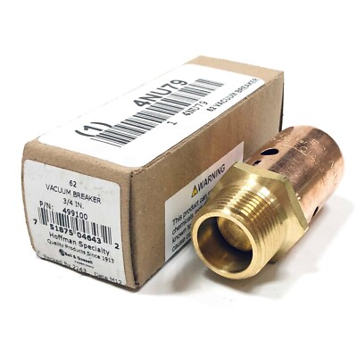 499100 Hoffman Speciality Vacuum Breaker 3/4''
