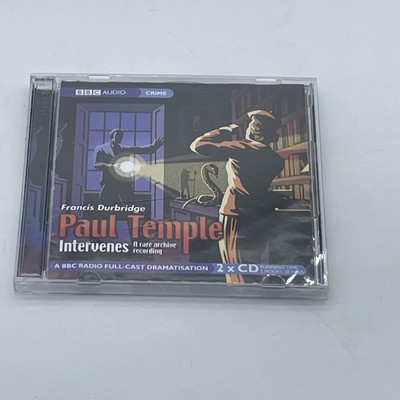 Paul Temple Intervenes Audio CD by Francis Durbridge 2 Disc 2005