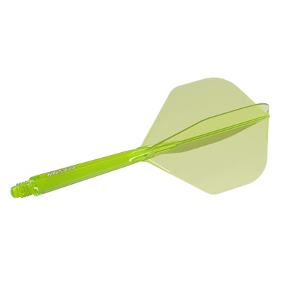 CUESOUL ROST 77 Integrated Dart Shaft and Flight,Big Standard Shape-Light Green