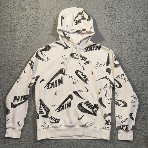 【Nike】MULTI SWOOSH POPOVER HOODY ロゴ コットン パーカー♪ Nike】MULTI SWOOSH POPOVER HOODY ロゴ コットン パーカー