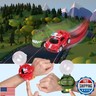 2023 Remote Control Car Watch Toys with LED Light,2.4 GHz Mini Racing Cars Wrist Toy for Kids,RC Small Car Interactive Outdoor Game Easter Halloween Birthday Gifts,Blue