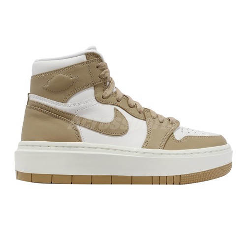 

Женская обувь на платформе Nike Wmns Air Jordan 1 Elevate High White Desert DN3253-121, Белый, Wmns Air Jordan 1 Elevate High