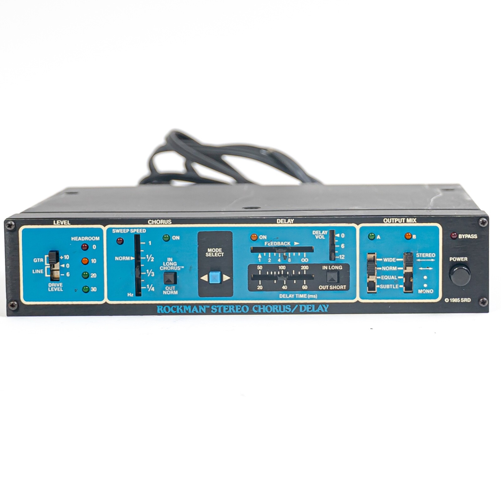 貴重！'88年製 ROCKMAN DISTORTION GENERATOR&STEREO CHORUSセット