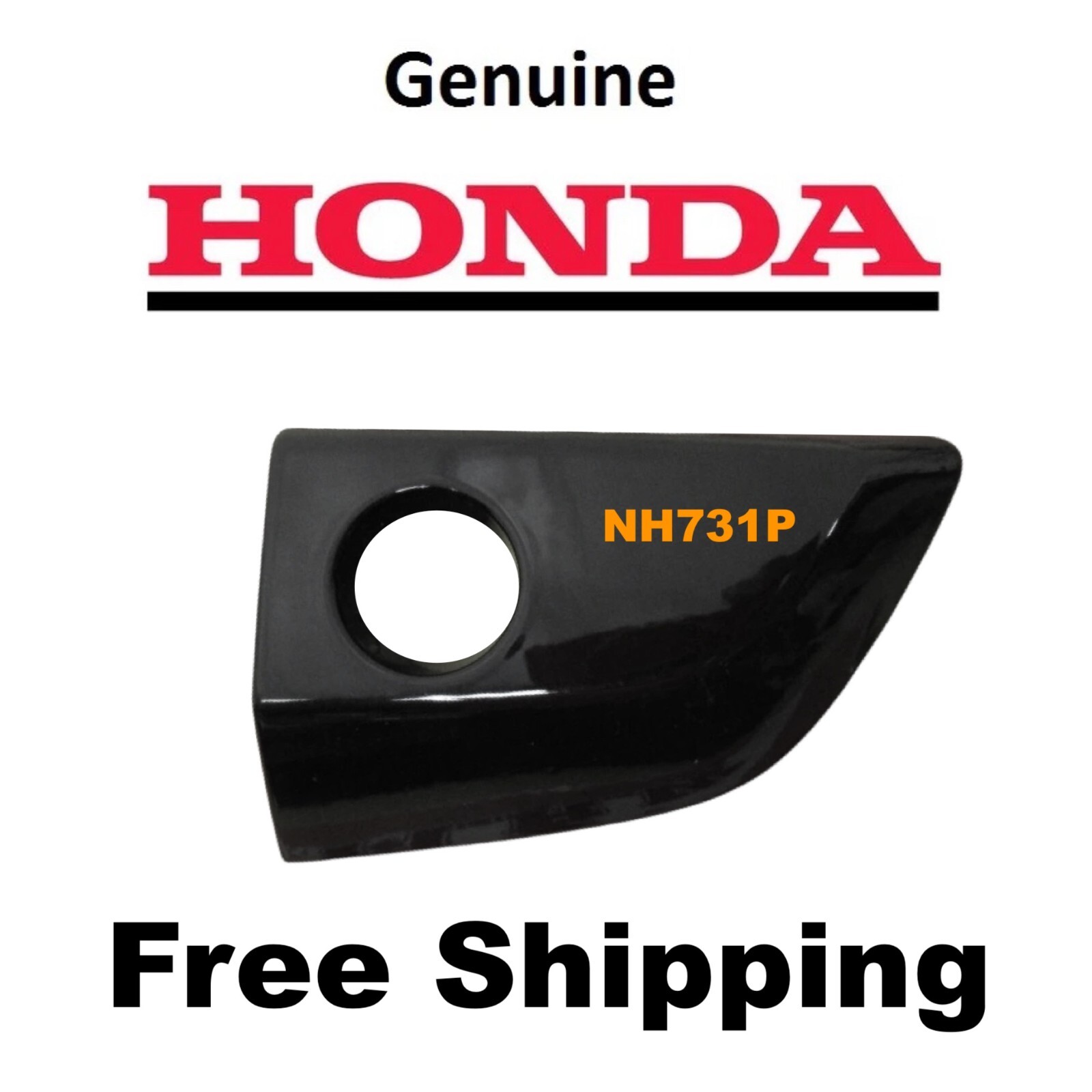 2016 - 2018 Honda Civic 2DR Door Handle Key Lock Cover Driver Front Left NH731P