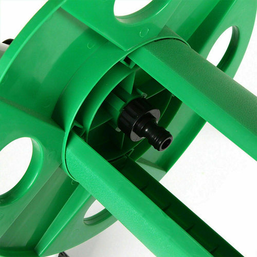 164 ft Garden Hose Reel Portable Hose Cart Water Pipe Storage Rack Storage