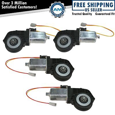 Dorman 9 Tooth Power Window Motor Front & Rear Kit for Lincoln ford Mercury