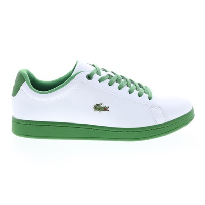 Lacoste Hydez 0721 1 P Sma Мужские Белые Кожаные Кроссовки Lifestyle Обувь 11