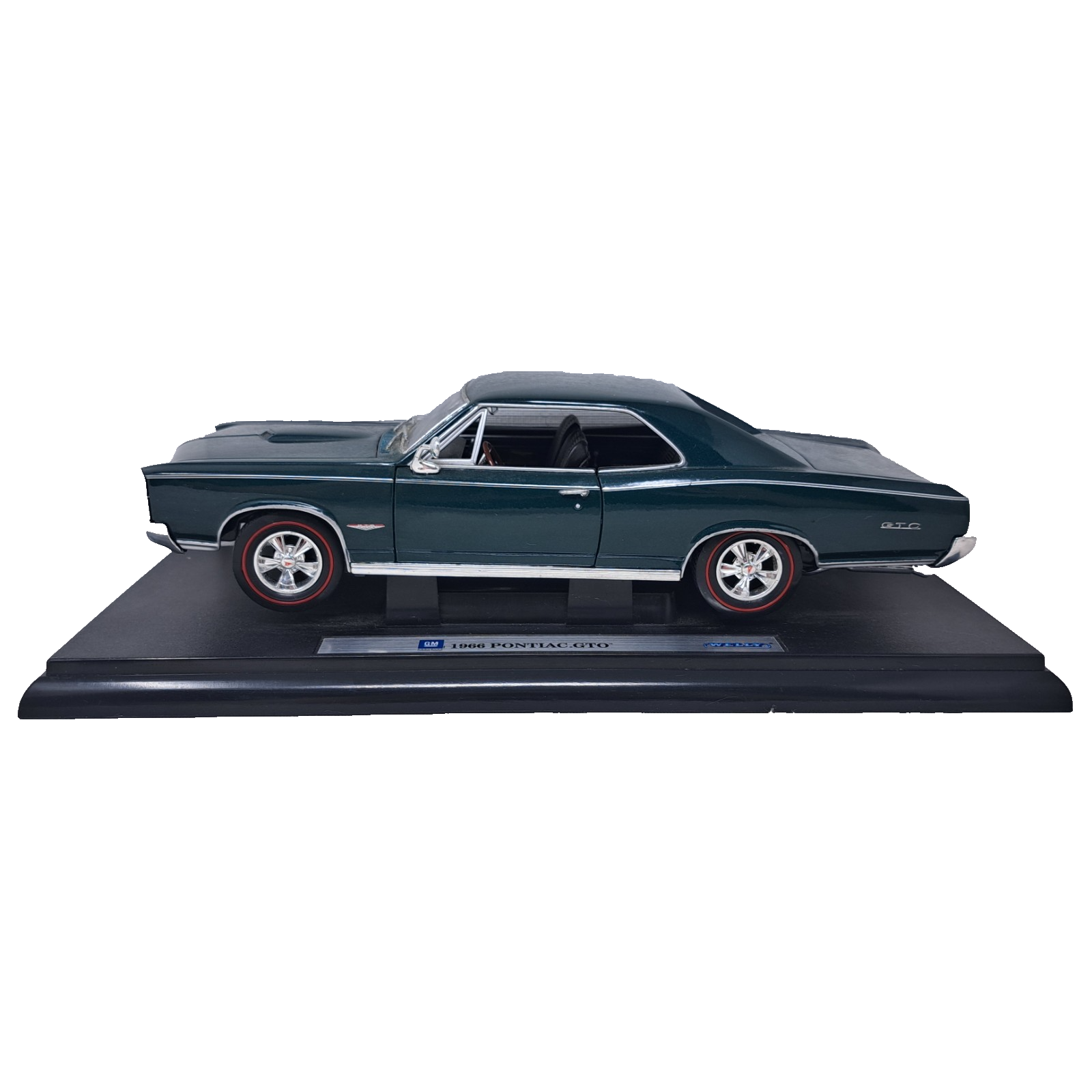 WELLY★1966 ポンティアック GTO Welly 1966 Pontiac GTO 1:18 Scale Diecast Model Car Gold