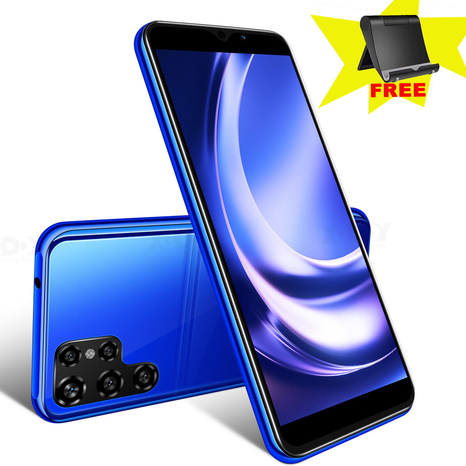 Купить ТЕЛЕФОН 2024 Android Дешевый сотовый телефон Разблокированный  смартфон Dual SIM Quad Core GPS, цена 9 890 руб — (275432827701), США