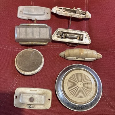 Vintage Classic Car Interior Lights Wingard Dome Lamp Job Lot Spares Repair Mini