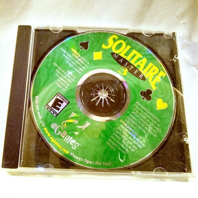 Solitaire Master 3 (PC, 2002) - Disc Only!!