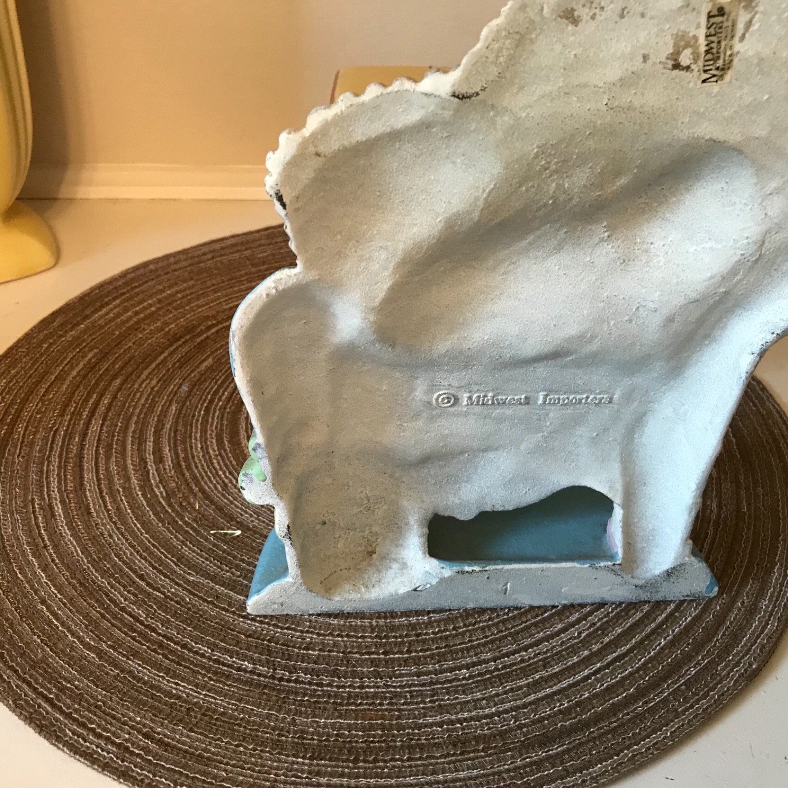 Cast Iron Cat In Chair Doorstop MIDWEST IMPORTERS