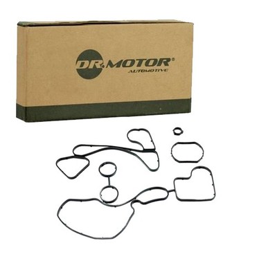 DR.MOTOR DICHTUNGSSATZ ÖLKÜHLER passend für AUDI A4 A5 A6 A7 A8 Q5 Q7 PORSCHE CA