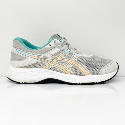 

Женские кроссовки Asics Gel Contend 6 1012A570 серые кроссовки размер 8.5, Серый, Gel Contend 6