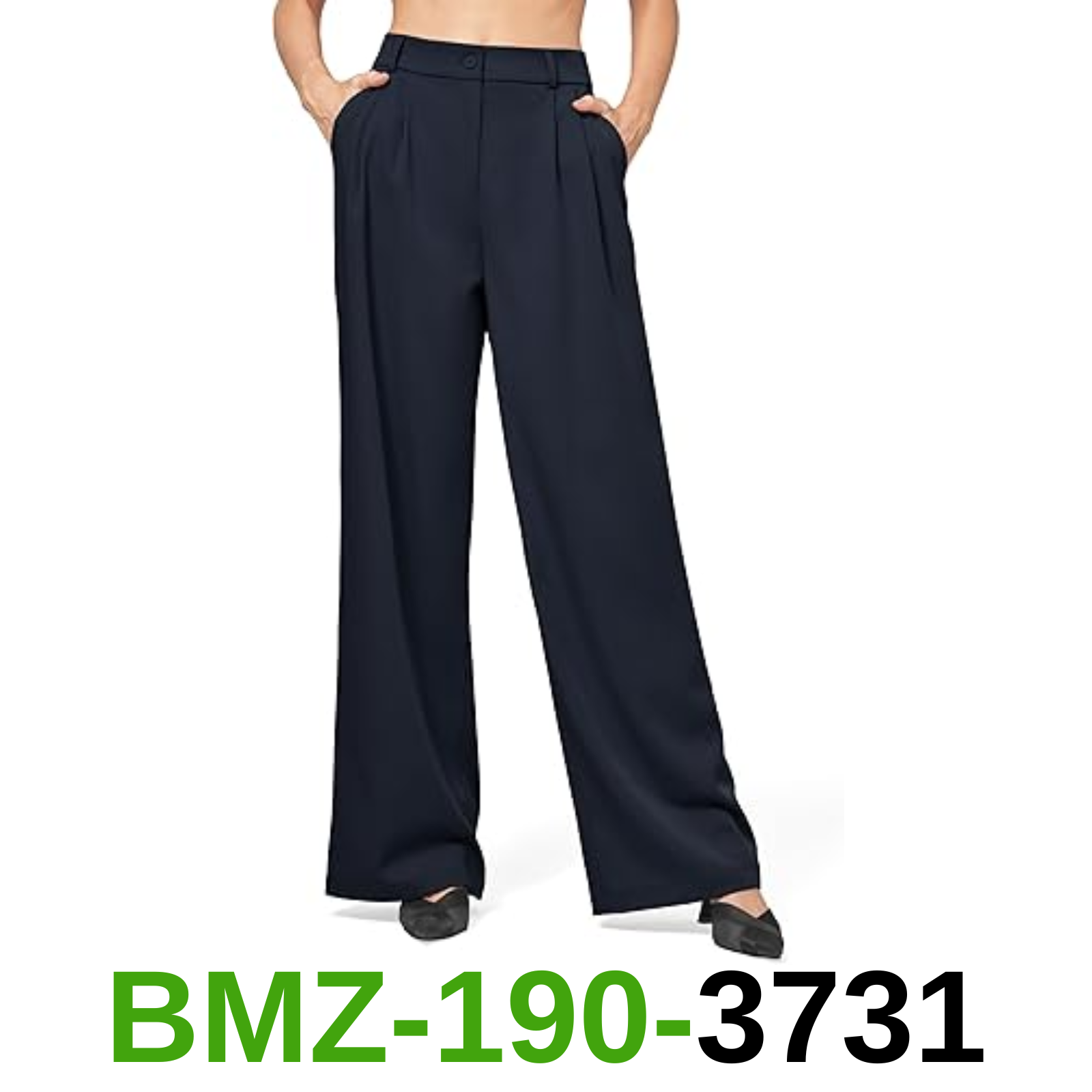 Willit Women's Work Pants Wide Leg High Waisted Casual Slacks Business Office,XL