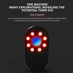 Signal Lens RF Tracker Camera Detector GSM Audio Anti Hidden Cam Bug Finder - Image 12