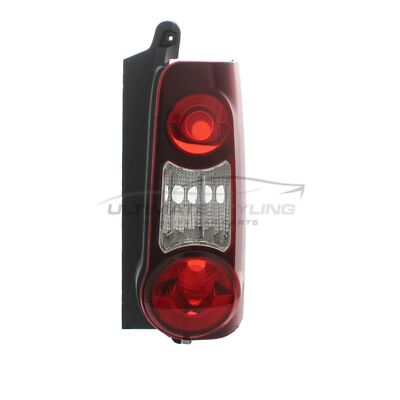 Citroen Berlingo Rear Light 2012-2019 Twin Door Tail Lamp Lens Drivers Side